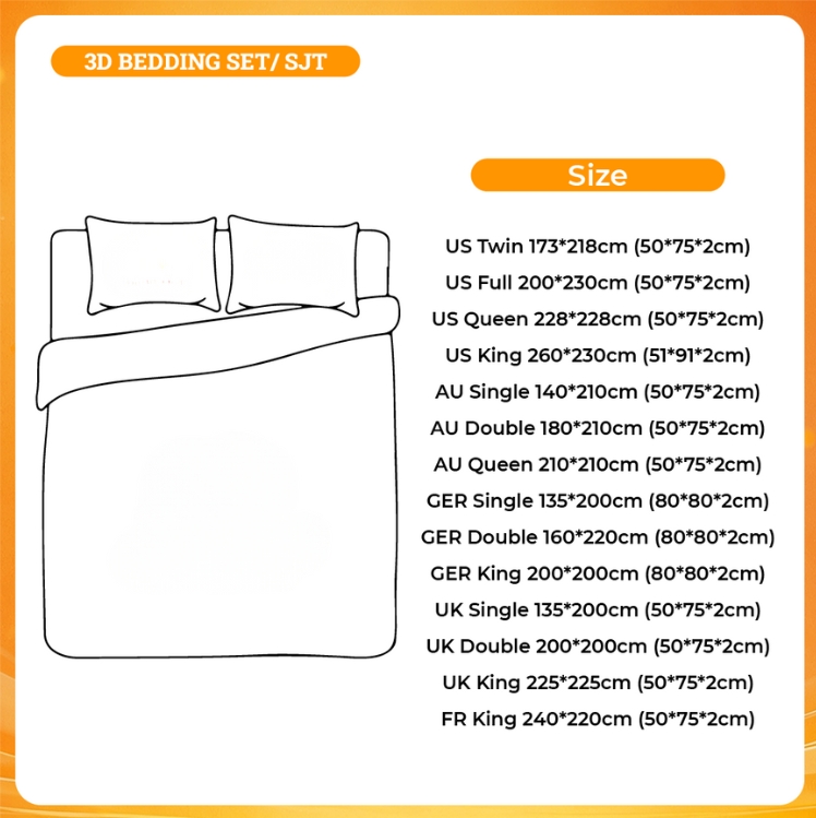 3D BEDDING SET - Bruno Mars UK Shop