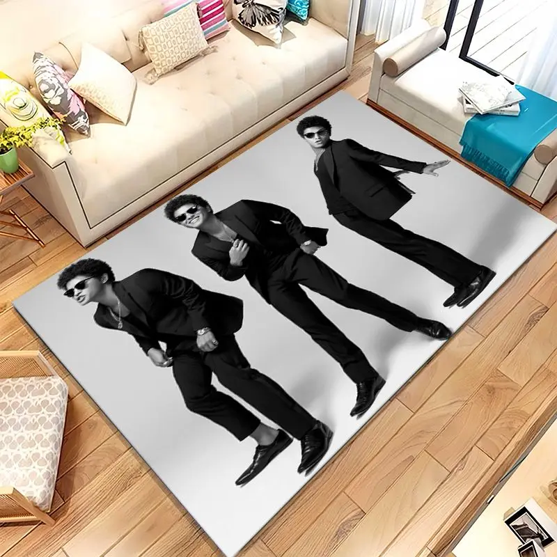Bruno Mars Singer Star Vintage Rug