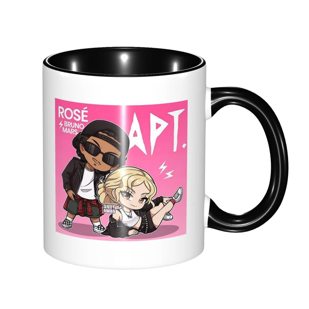 Bruno Mars And Rosé APT So Cute Mug