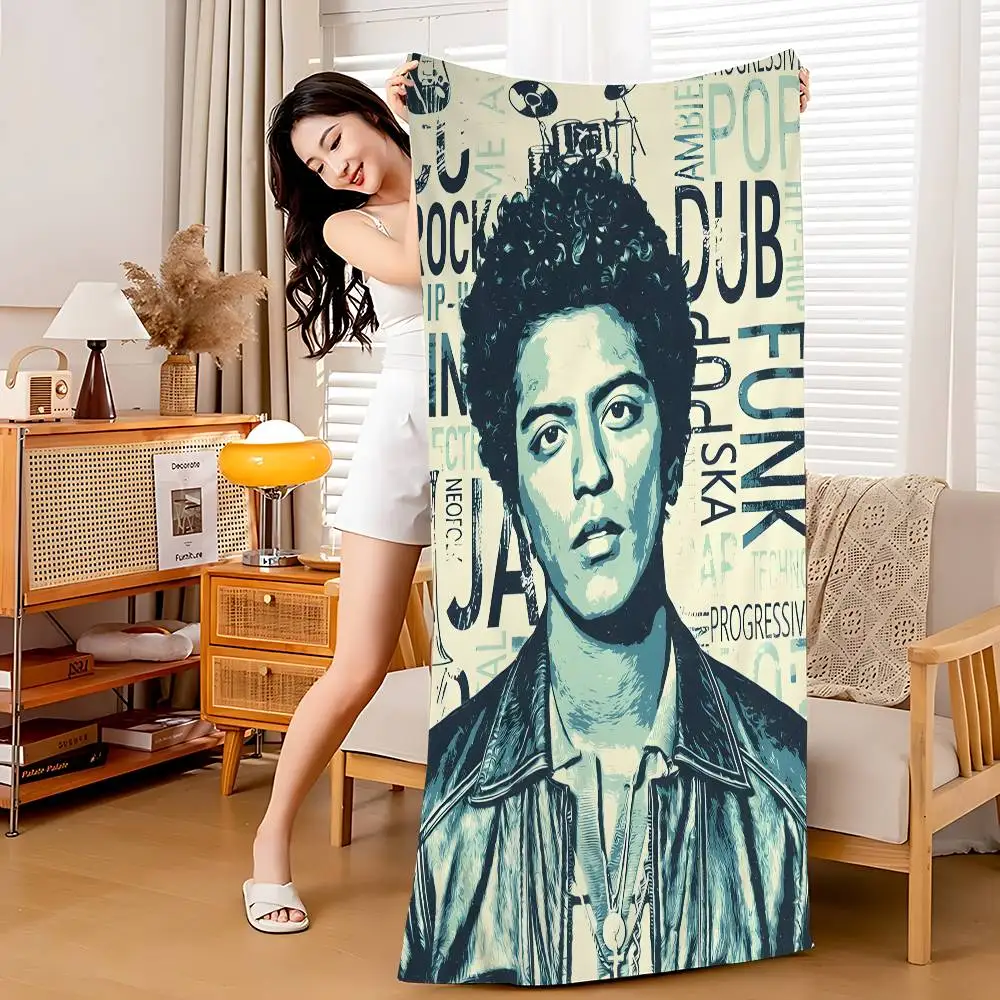 Singer Bruno Mars Beach Towel Exclusive
