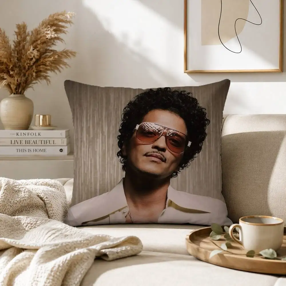 Bruno Mars 24K Magic Throw Pillow