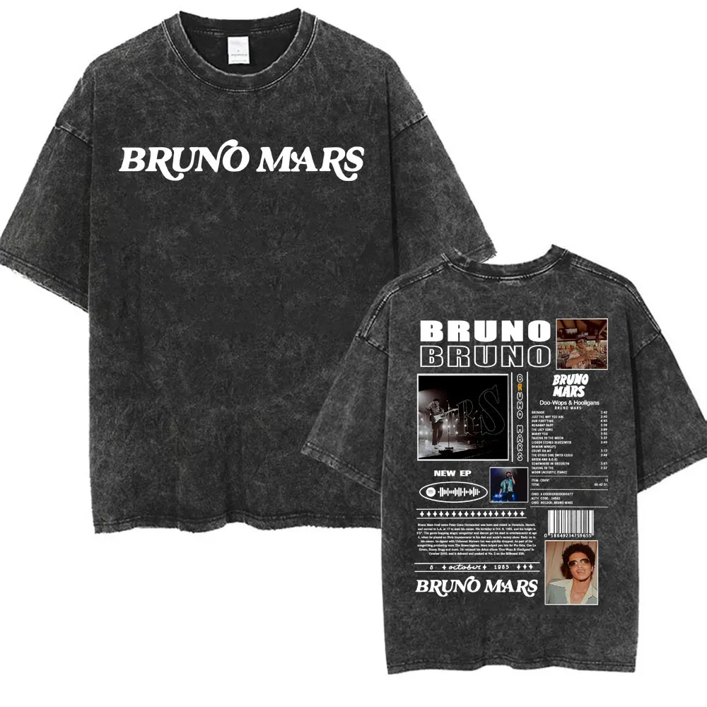 Bruno Mars Unique Collection Mineral Washed T-shirt