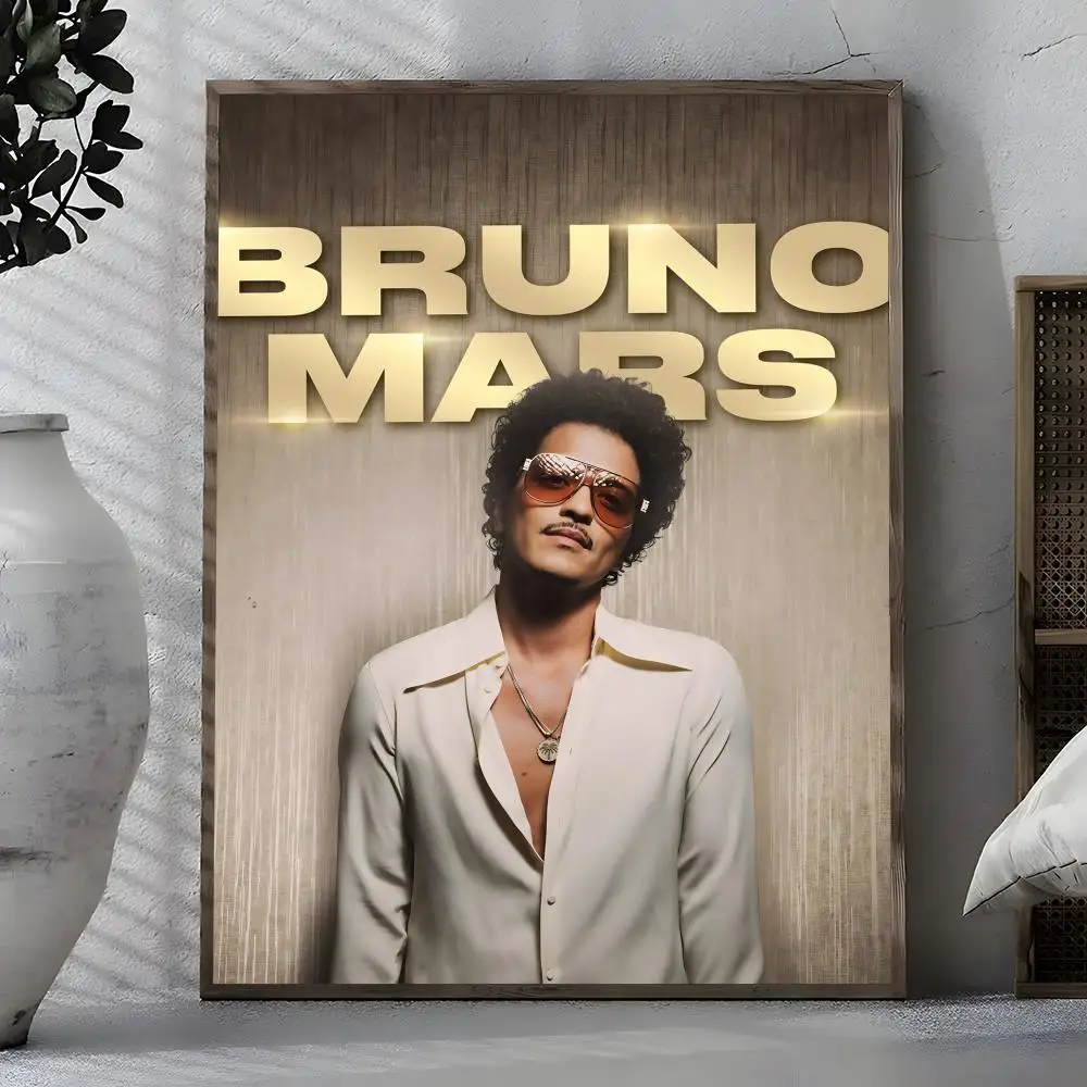 Best Selling Singer Bruno Mars Wall Art