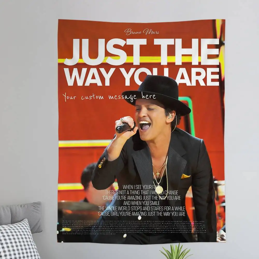Singer Bruno Mars I Just Might Tapestry
