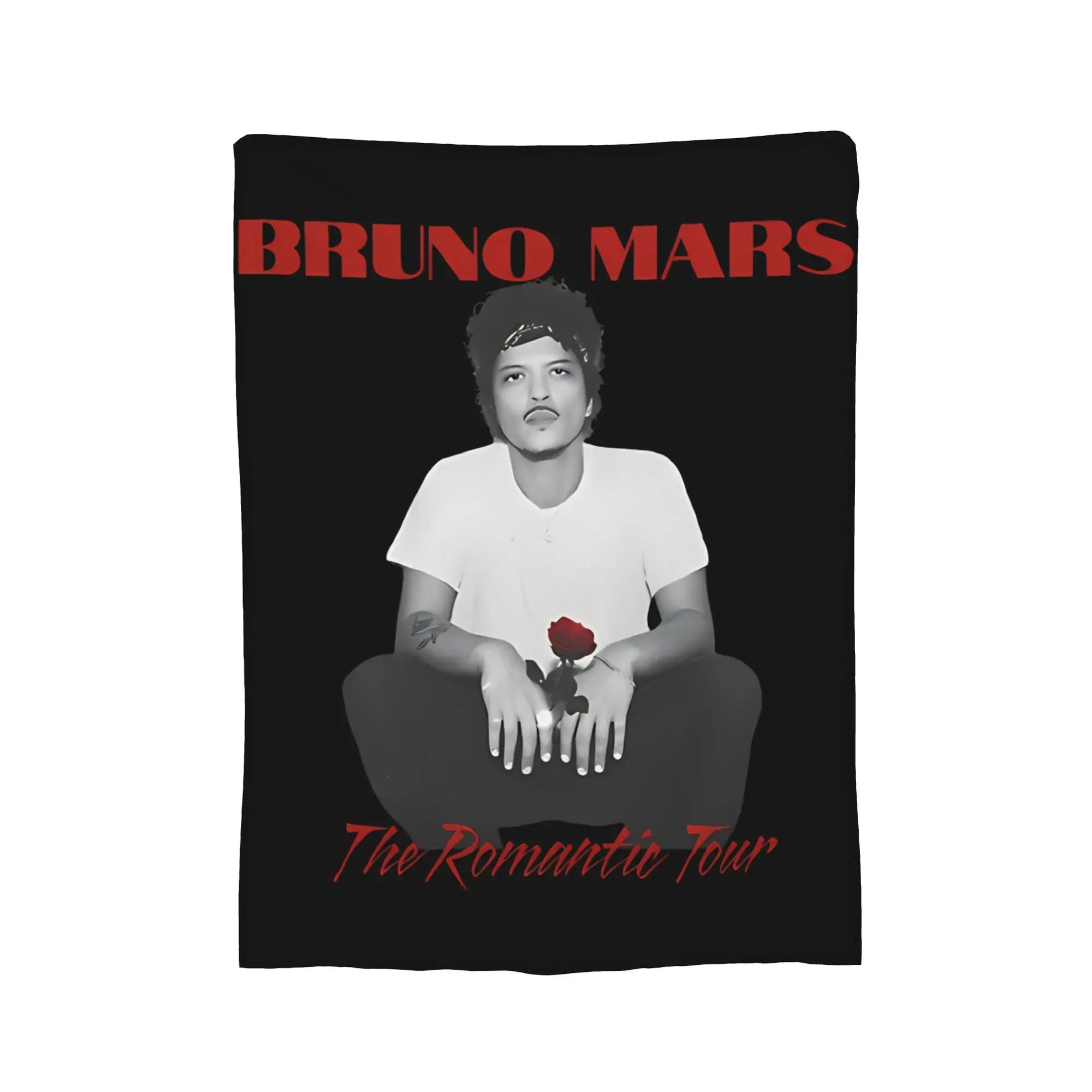 New Design Singer Bruno Mars Vintage Blanket