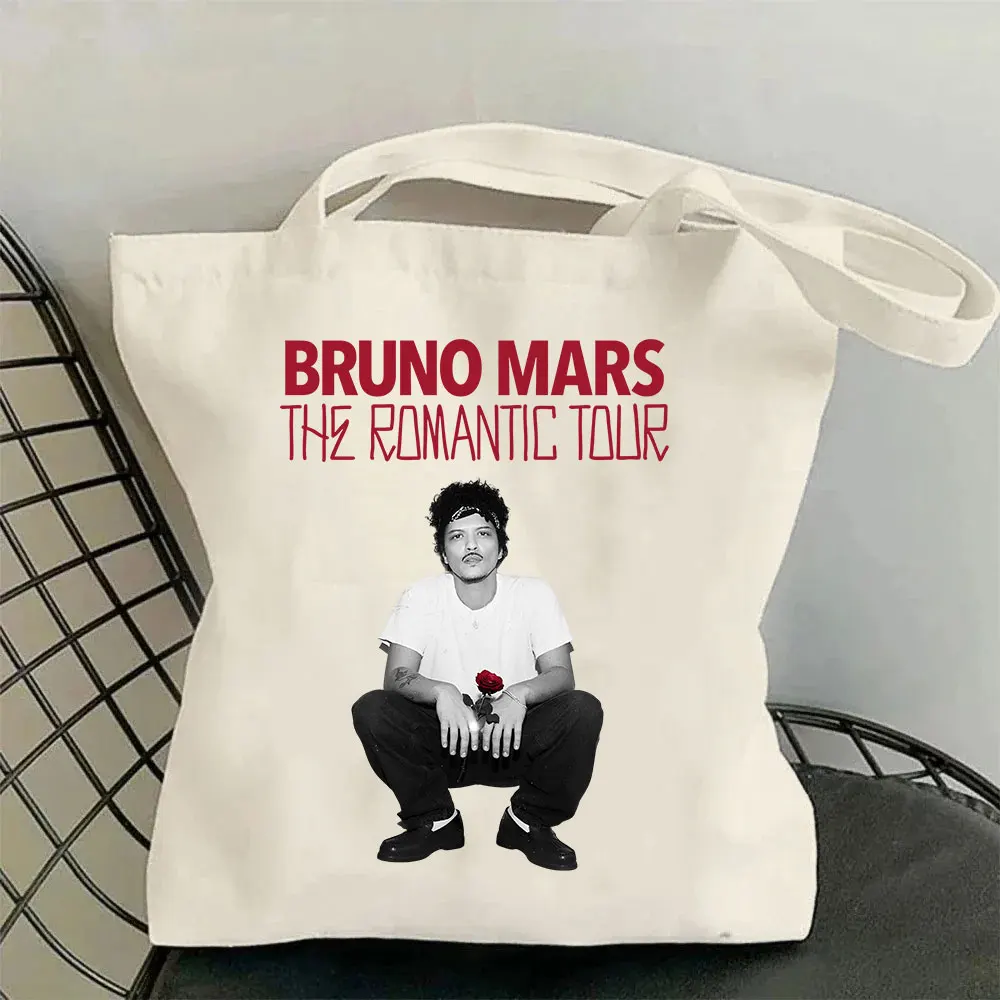 New Design Bruno Mars The Romantic Tour Tote Bag