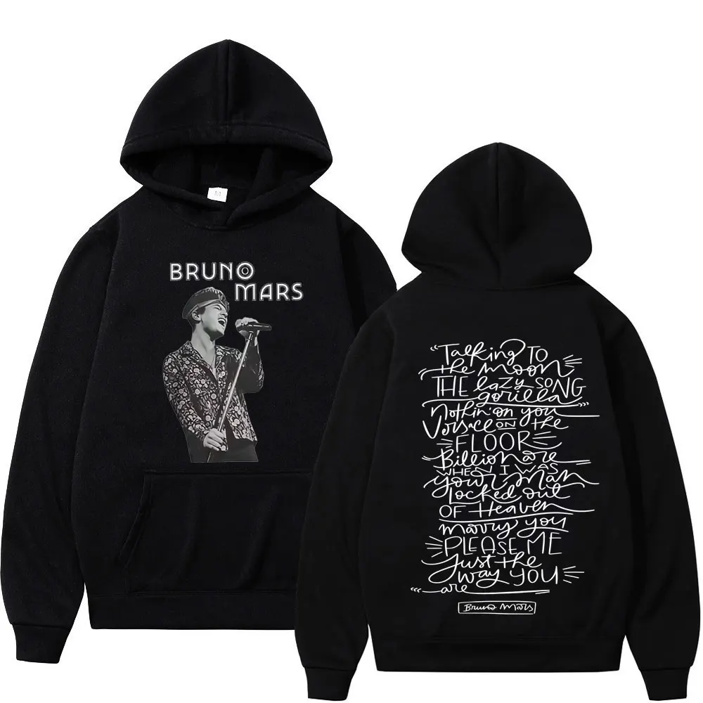 Singer Bruno Mars Trendy Hoodie