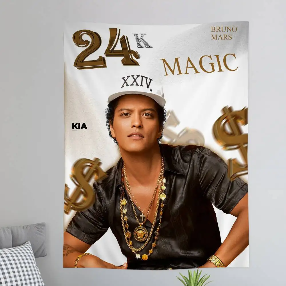 Alnum 24K Magic Bruno Mars Swaggy Tapestry