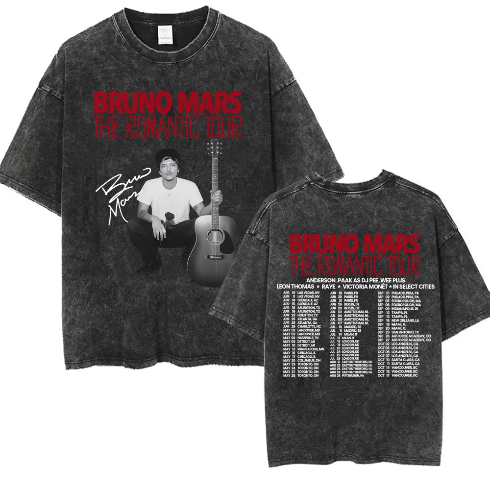Bruno Mars Luxurious Mineral Washed T-shirt