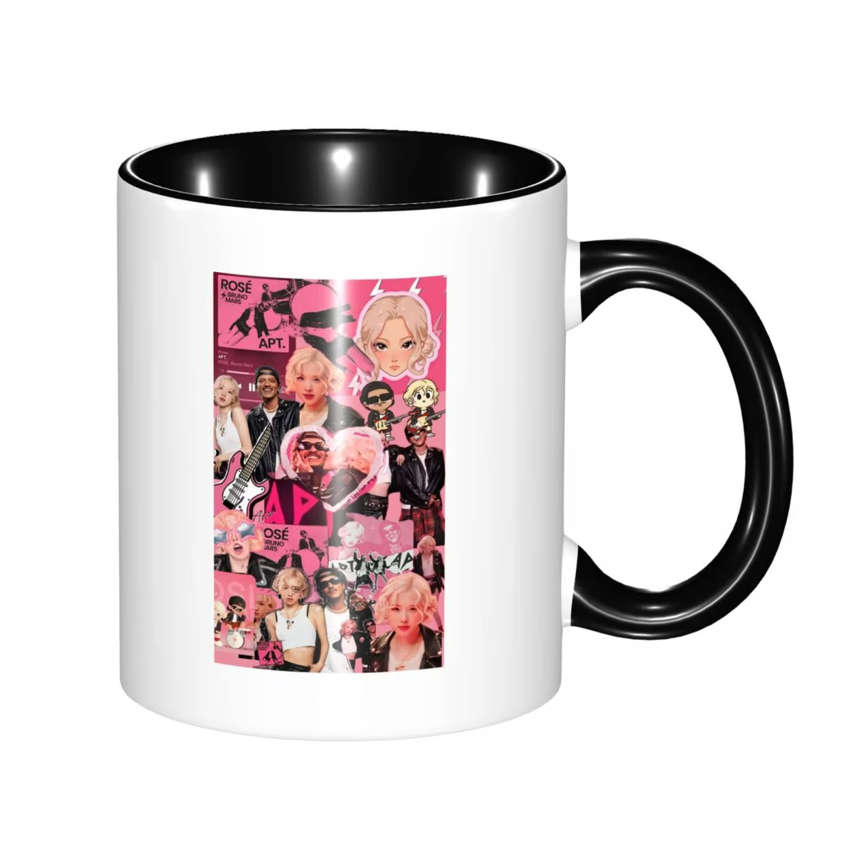 Hot Design Bruno Mars And Rosé Mug